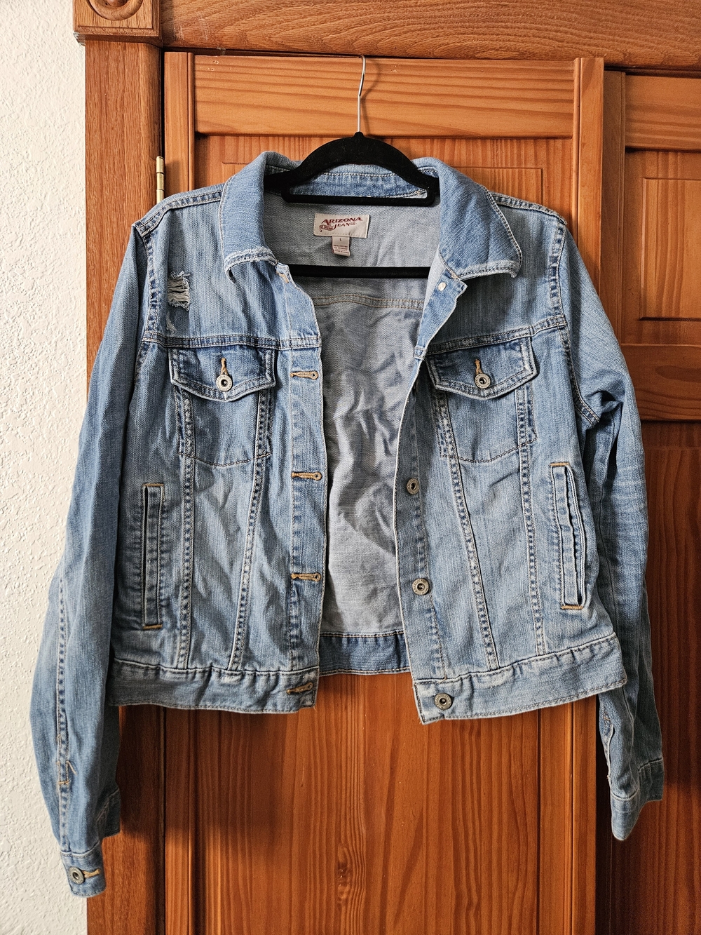 Arizona Jean Company Light Blue Denim Jacket